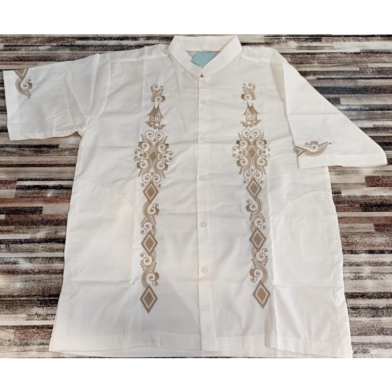 BAJU KOKO MINANG BORDIR PADANG