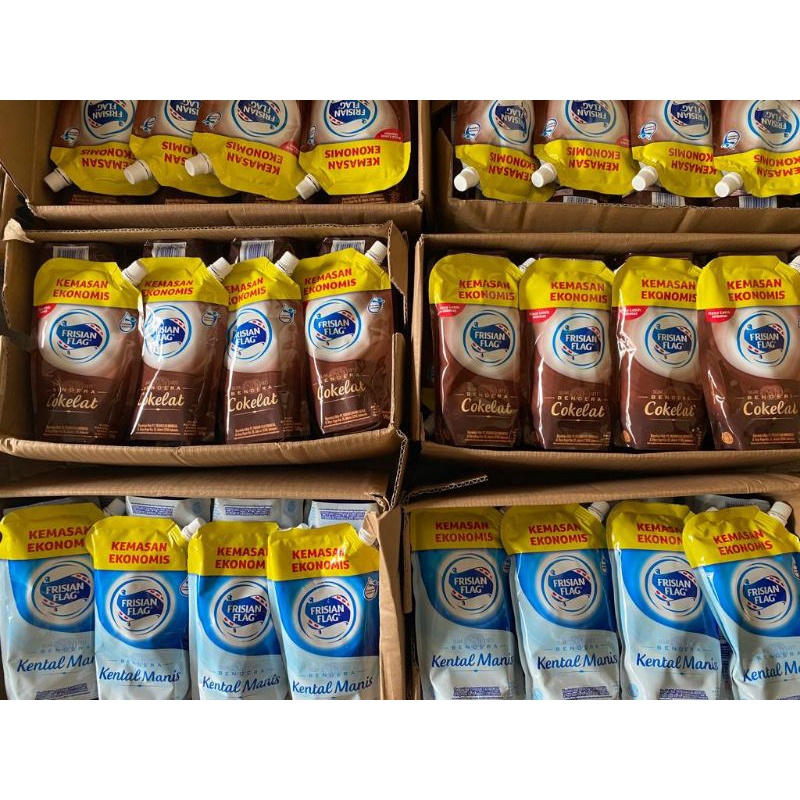 

Frisian Flag susu kental manis kemasan pouch 545 grm