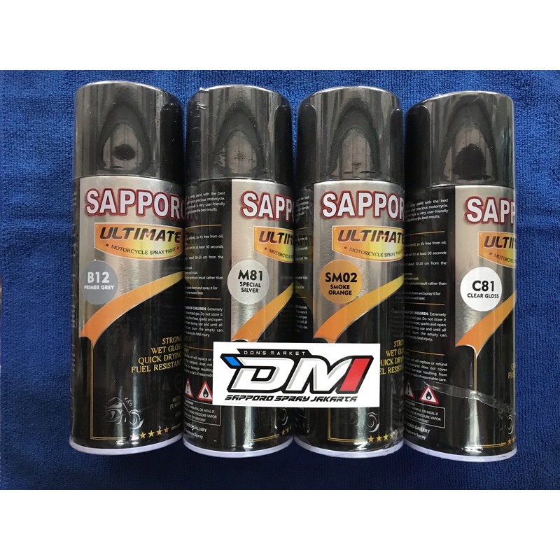 PAKET SAPPORO ULTIMATE CANDYTONE ORANGE 400 ML