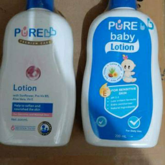 PURE BABY LOTION 200 ML