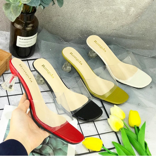 Heels wanita B1928 import realpict