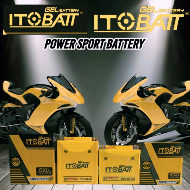 ITOBATT GEL BATTERY / AKI ITOBATT