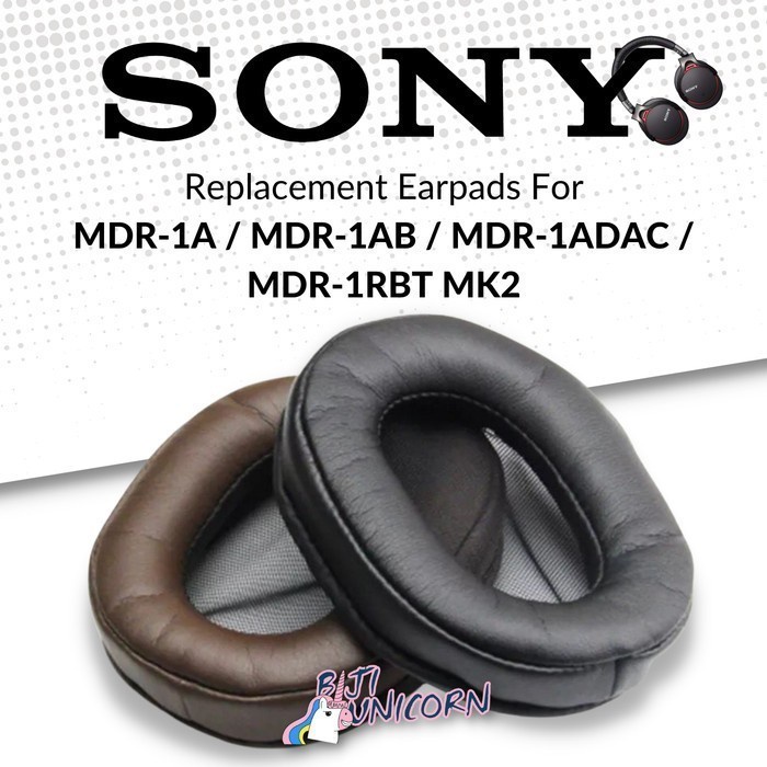 Earpad Sony MDR-1A 1ADAC 1RBT MK2 Earcup Cushion Ear Pad Foam mdr1a