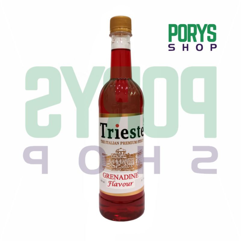 

Syrup TRIESTE Grenadine - Sirup Rasa Delima 650ML