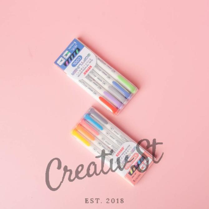 

Kenko Softliner Highlighter Dual Tip Cool Friendly