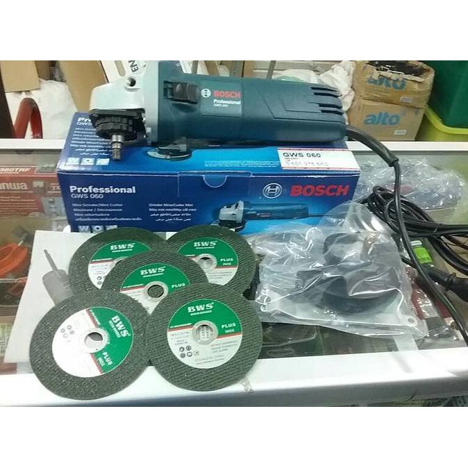 PROMO... MESIN GERINDA TANGAN BOSCH GWS 060 MESIN GURINDA BOSCH GWS060