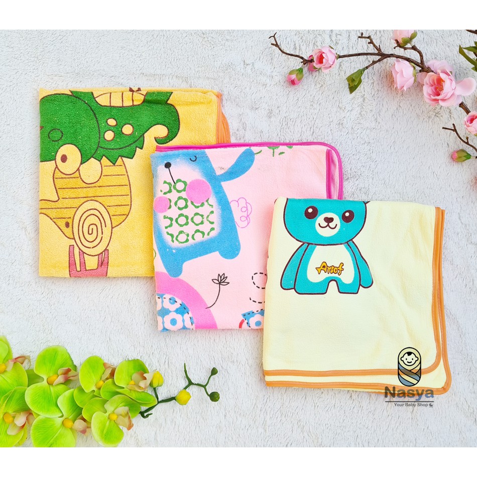 [B-010] Handuk bayi microfiber (50 x 100 cm)