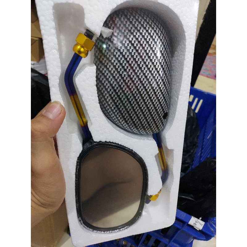 spion mio twotone carbon universal drat untuk yamaha