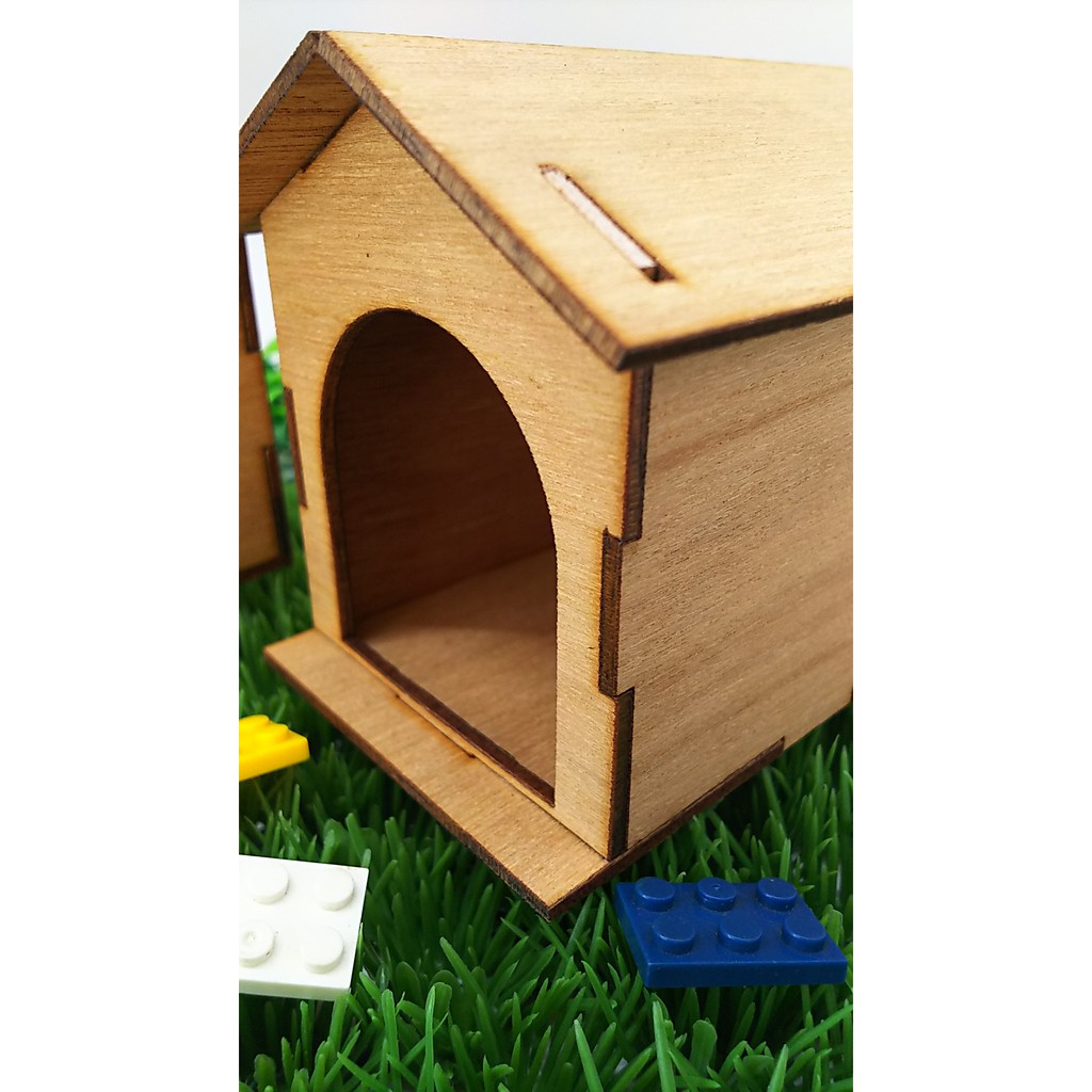 Rumah Kandang Hamster Kayu unik-2