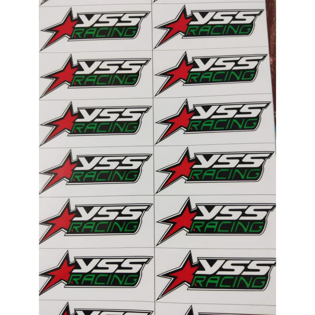 

STIKER KECIL SPOT DOP BAHAN VINYL MOTIF LOGO YSS