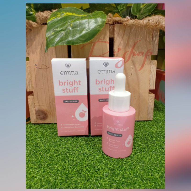 Emina Bright Stuff Face Serum 30ml Shopee Indonesia