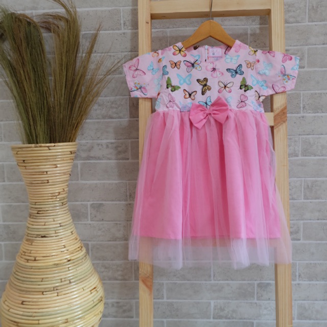 DRESS ANAK DRESS PESTA ANAK PEREMPUAN LUCU ELEGANT