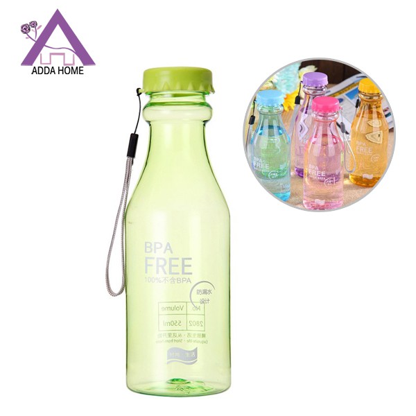 Botol Minum Plastik  550ml Anti  Jatuh Anti  Pecah  Outdoor 