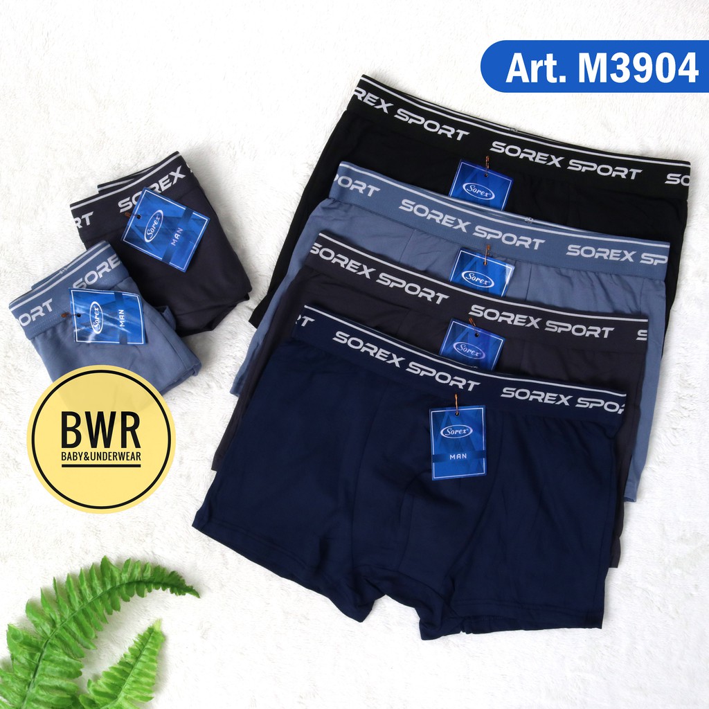 CD Boxer Sorex M- 3904 3011 2011 2011 38245 38252 38255 38261 38256 38257 Celana Dalam Pria Boxer Fine Cotton Terlaris | Bwr