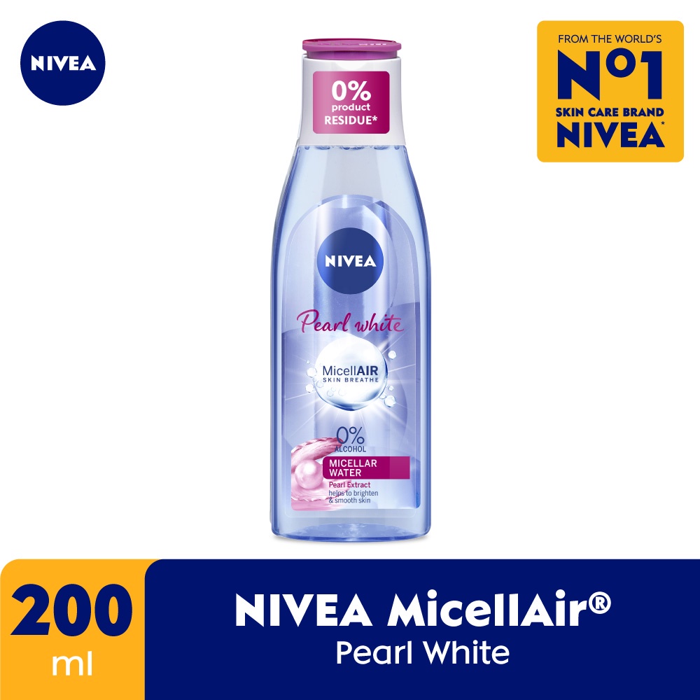 [BESAR] NIVEA Micellair Micellar Water Pearl White - 200ml