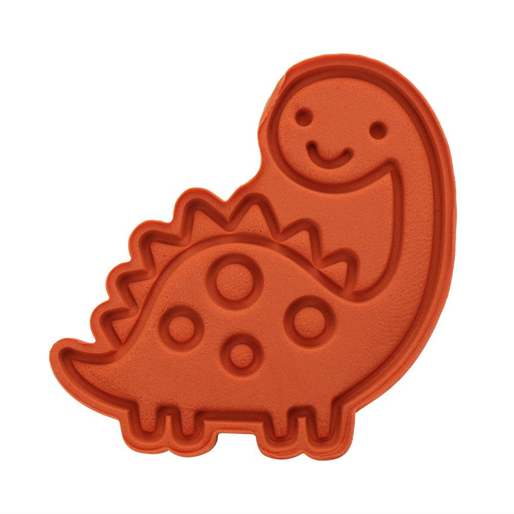 Top 4Pcs/Set Cetakan Biskuit Plastik DIY Craft Biscuit Stamp Alat Dekorasi Kue Baking Animal Series