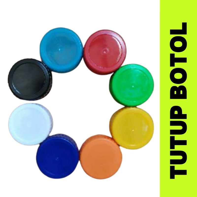 10pcs Tutup botol aqua segel