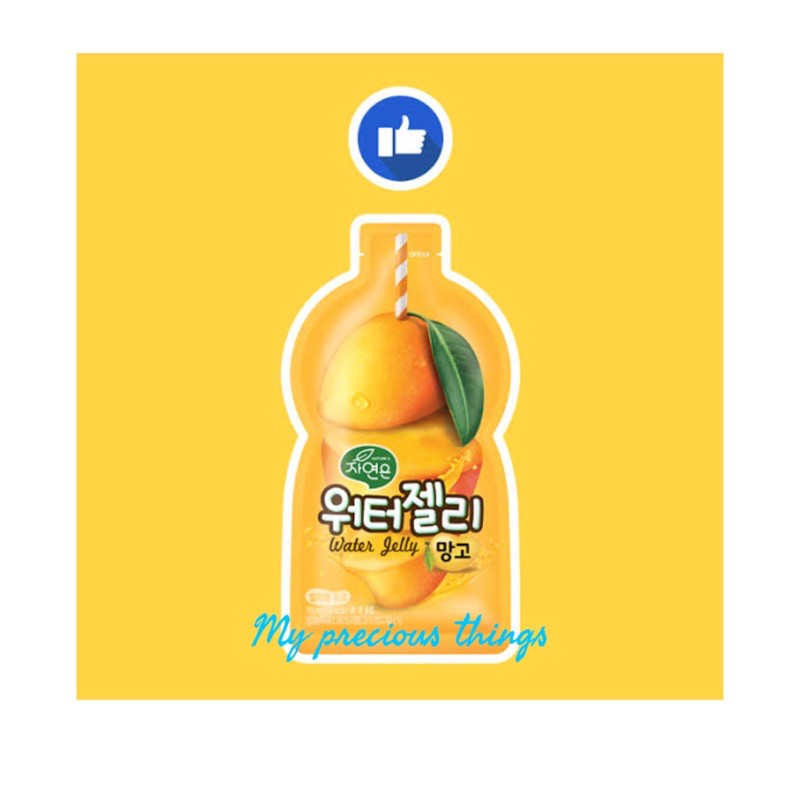 

Water jello korea rasa mangga