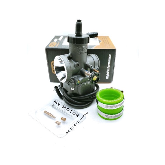 Karburator/Karbu Cpo Original Pe 24 28 30 P-Racing Black Free Pilot Jet Men Jet - Pe 24 28 30 NGO-Pe 30 Cpo Hitam