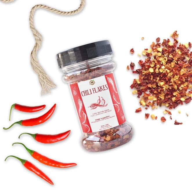 

YCY5 HOUSE OF ORGANIX CHILI FLAKES ( CABE KERING KASAR ) 50 GR N8S4