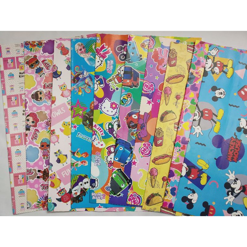 

Kertas Kado Free Kartu Ucapan / Bungkus Kado