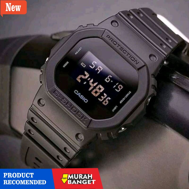 Jam digital pria terbaik- Jam Tangan Pria sport Dw8600 Tahan Air Digital Keren G-Shock Murah