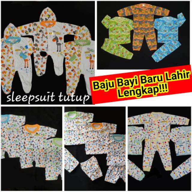 Perlengkapan Bayi Baru Lahir, Jumsuit Bayi, Stelan Baju Bayi , Jumper Bayi