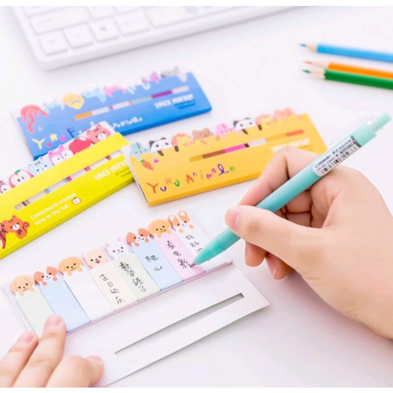 

STICKY NOTE MEMO PAPERS / STICKY MARKER
