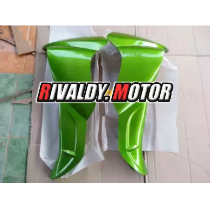 Jual SAYAP LUAR BODY DEPAN YAMAHA JUPITER Z BURHAN WARNA HIJAU | Shopee