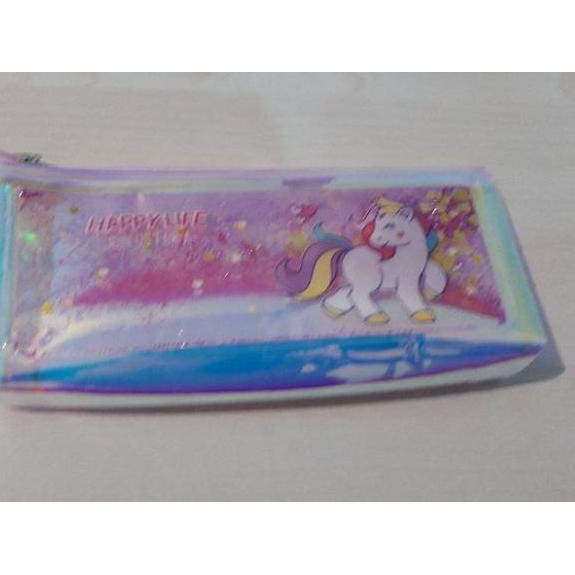 

(PROMO HBB41) Tempat Pensil Air Gliter + Manik Mcqueen Unicorn Spiderman Kitty Super Heroes BC 368 ≛