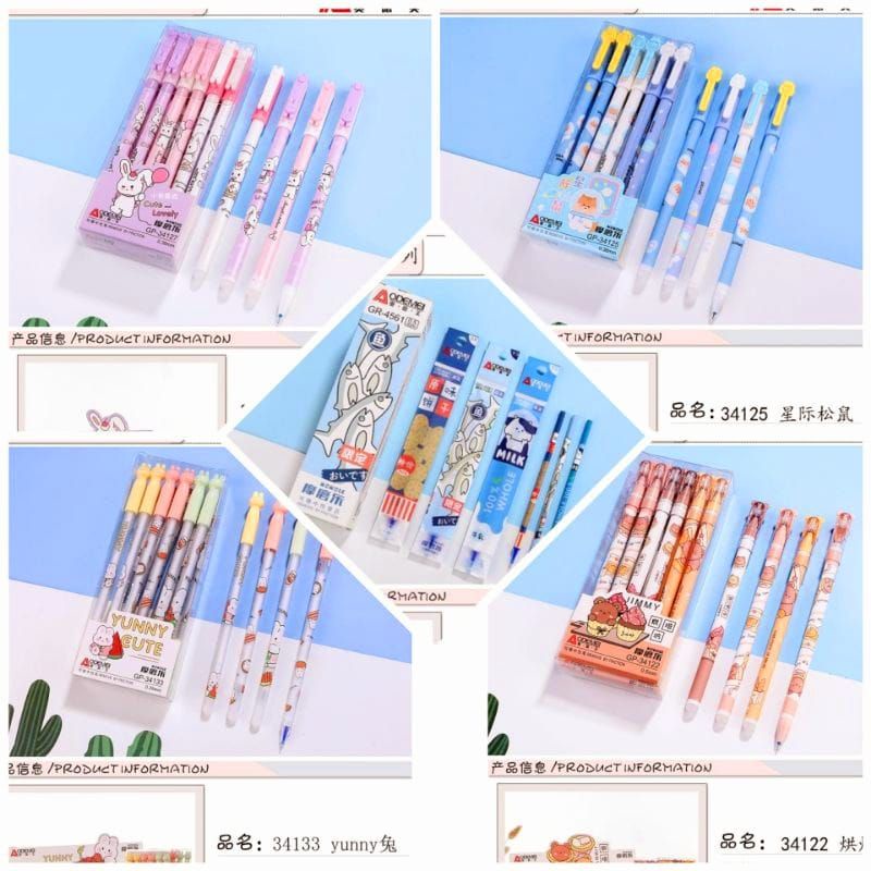 

PULPEN BISA DIHAPUS ODEMEI DENGAN KARAKTER YANG BAGUS DAN KUALITAS BAGUS ISI 12 PCS ATAU 1 LUSIN