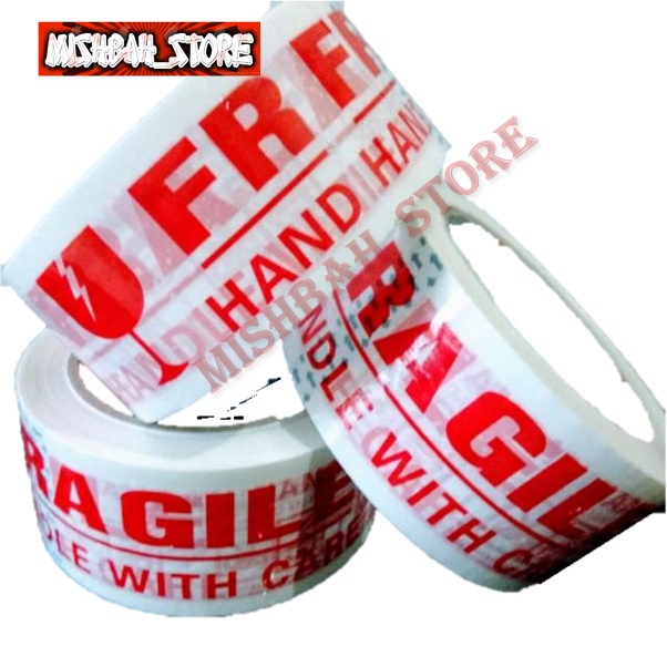 

Lakban Fragile Putih 48mm x 100 yard