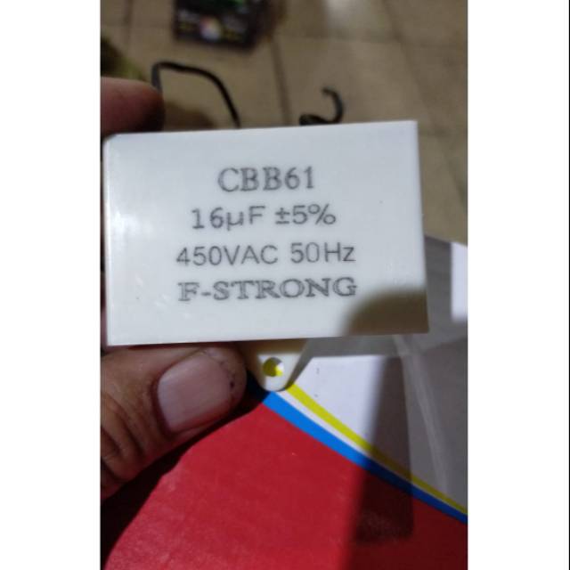 Kapasitor dinamo HS (clucth motor) 16MF