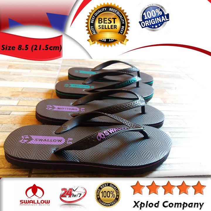  Sandal  Jepit Anak  Swallow Black Ukuran  8 5 Sandal  Swallow 