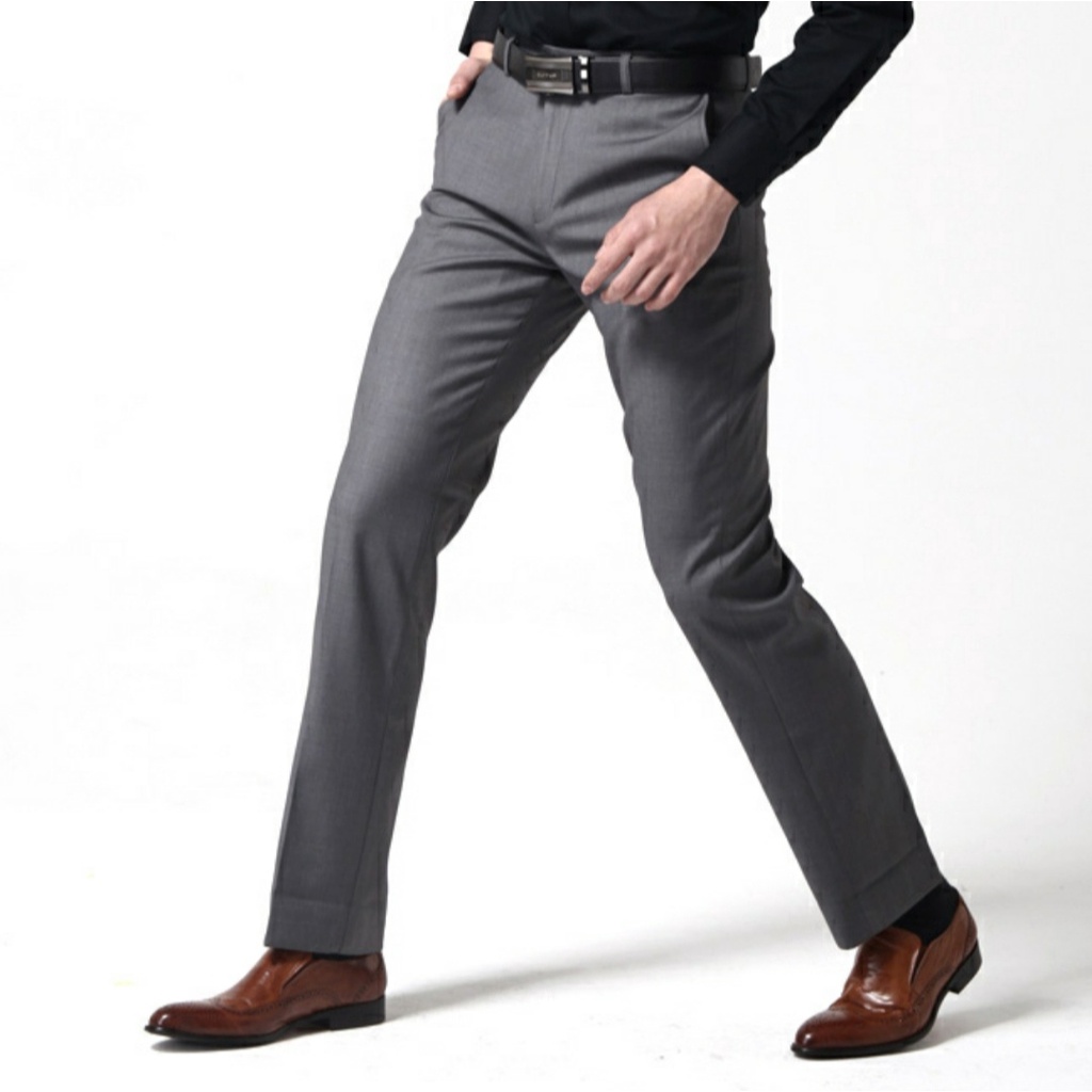 CELANA FORMAL BAHAN PRIA/CELANA KANTOR PRIA/CELANA PANJANG FORMAL PRIA/CELANA KERJA MODEL SLIMFIT BAHAN  SEMI WOOL/MASA KINI