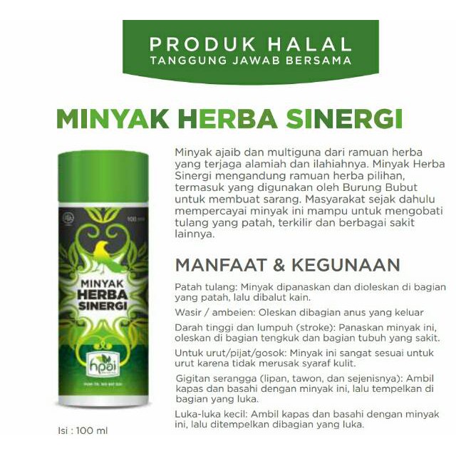 Minyak Herba Sinergi Mhs Agency Center Hni Hpai Shopee Indonesia