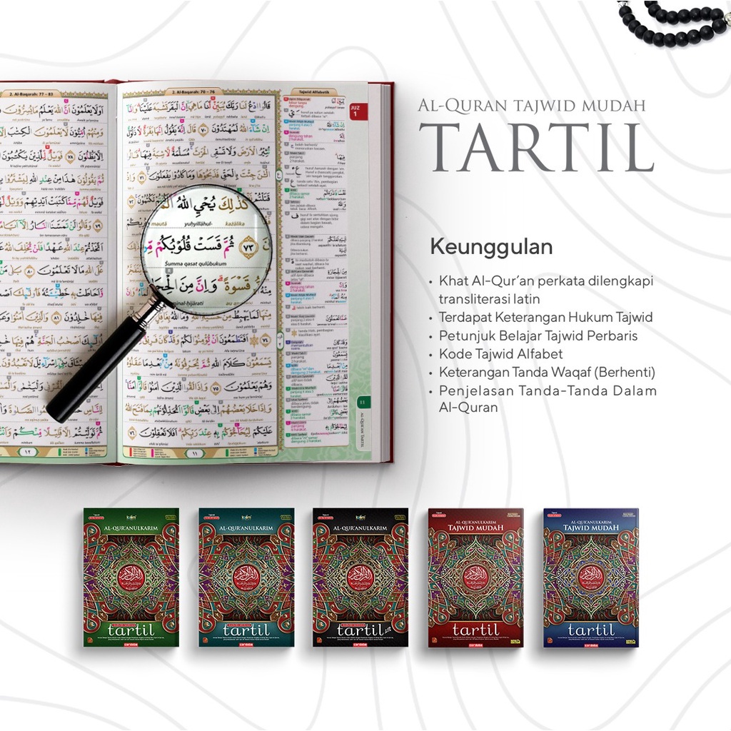 Quran Cordoba Tartil Belajar Tajwid Mudah