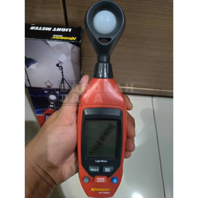 Light Meter Digital 40.000 Lux Krisbow