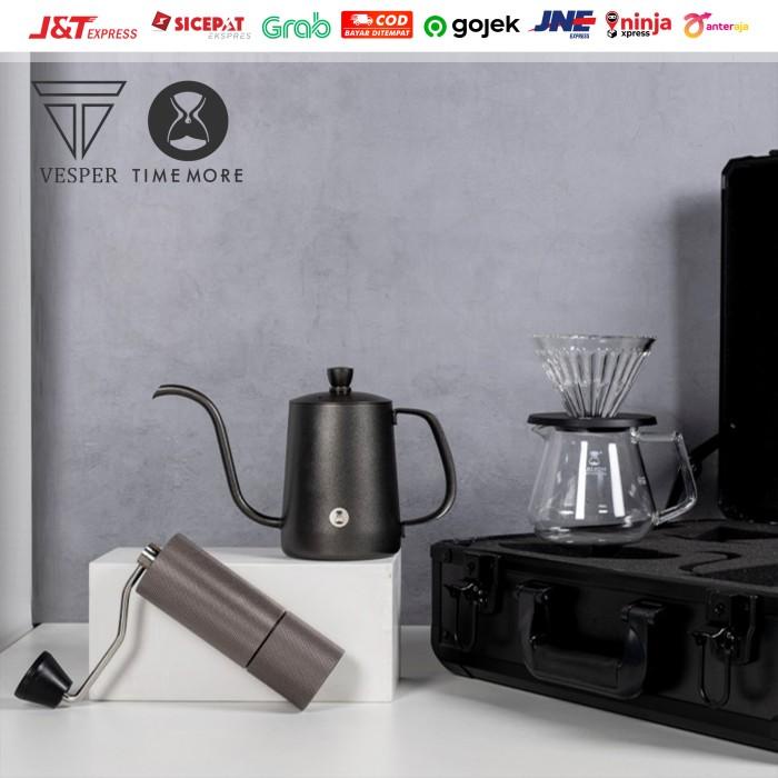 timemore small C2 coffee suitcase / koper set alat kopi manual brew