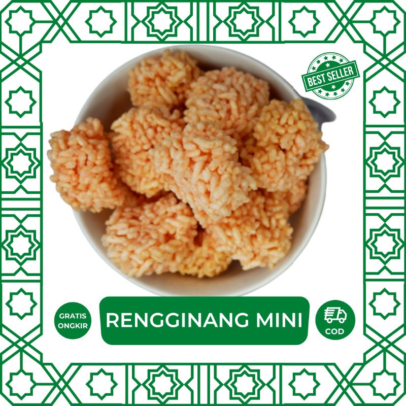 

Rengginang Mini Terasi cemilan bandung oleh oleh bandung