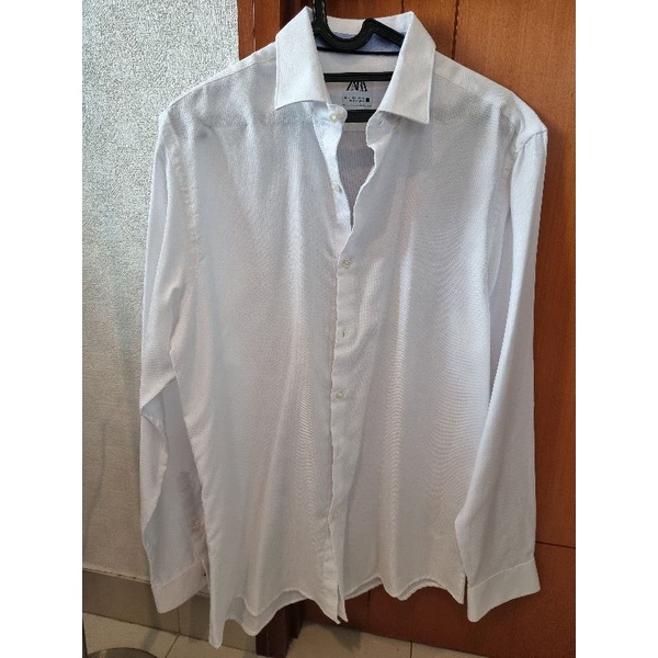 Kemeja Putih Zara Man original