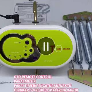 Jual Mesin Ayunan Elektrik Buaian Bayi Merek OTO/ Ayunan Bayi Otomatis ...