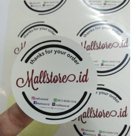 

Stiker Label Kemasan 140pcs Hanya Rp59.900