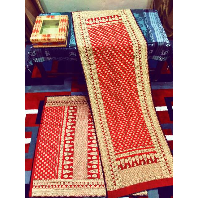 SONGKET ORI PALEMBANG TENUNAN