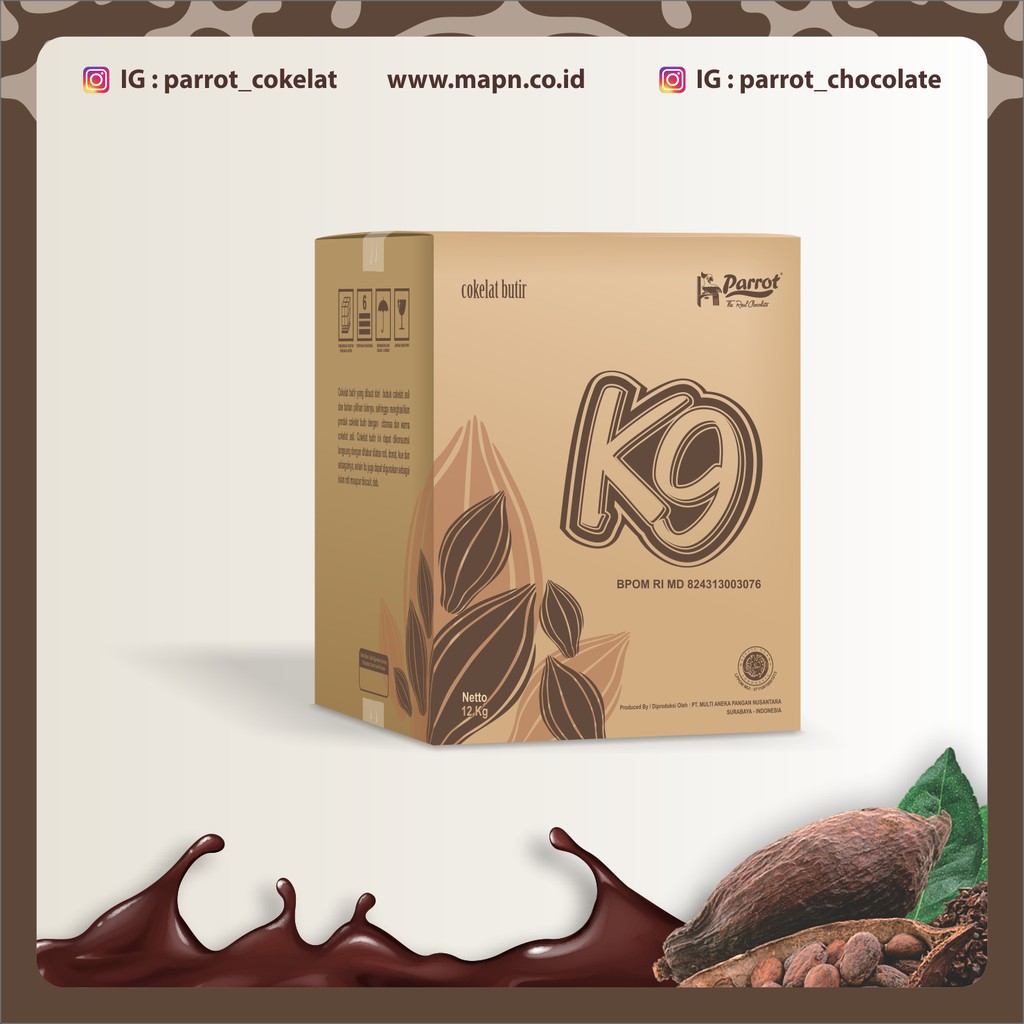 

Meses Cokelat Parrot k9 Kemasan 12kg by Parrot