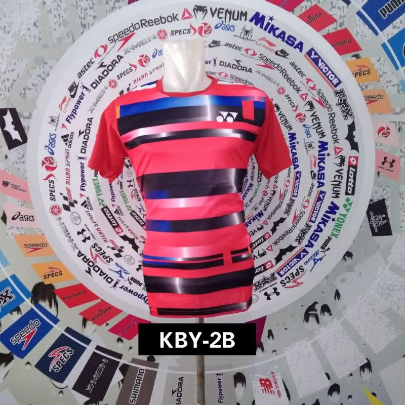 kaos badminton jersey olahraga baju ukuran jumbo