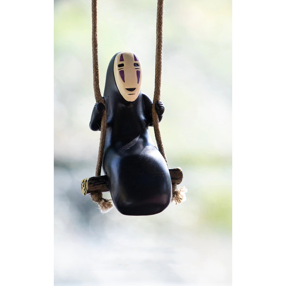 Dekorasi Spion Mobil Car Pendant Faceless Spirited Away - TE-20 - Black
