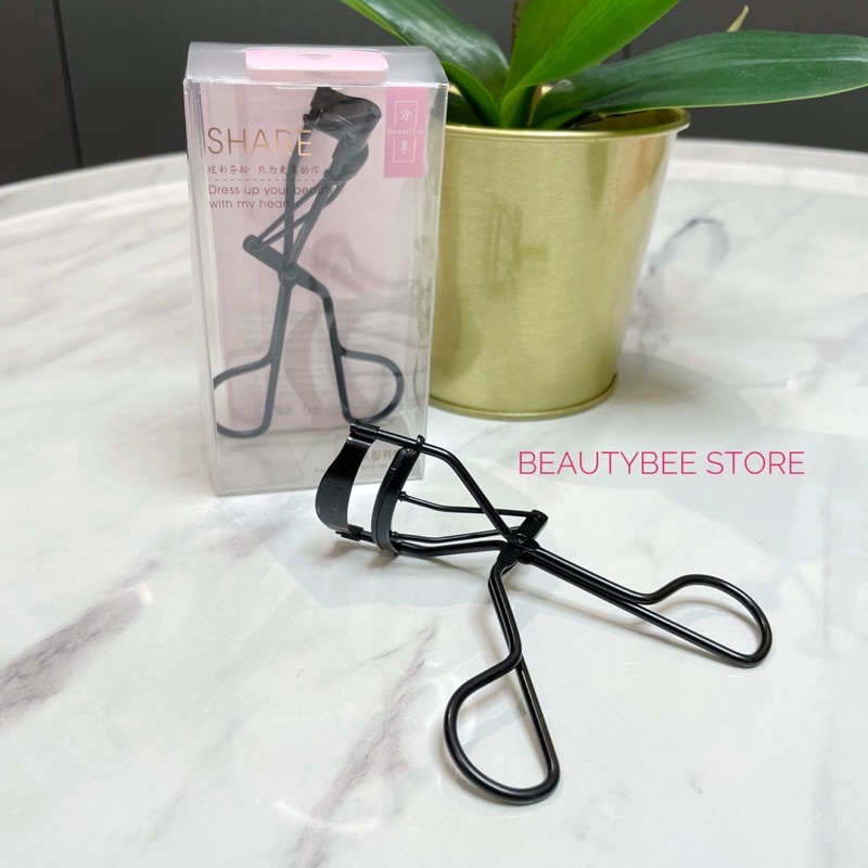 EYELASH CURLER / PENJEPIT BULU MATA / PELENTIK BULU MATA HITAM STAINLESS STEEL (F3073)