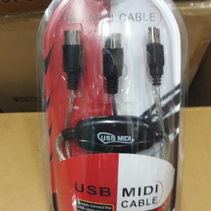 Star Kabel Usb To Midi Converter Usb To Midi Pc To Keyboard Adapter Diskon