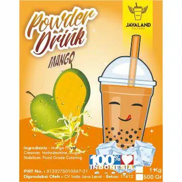 

Bubuk Rasa Mango Javaland 1KG TERMURAH SURABAYA
